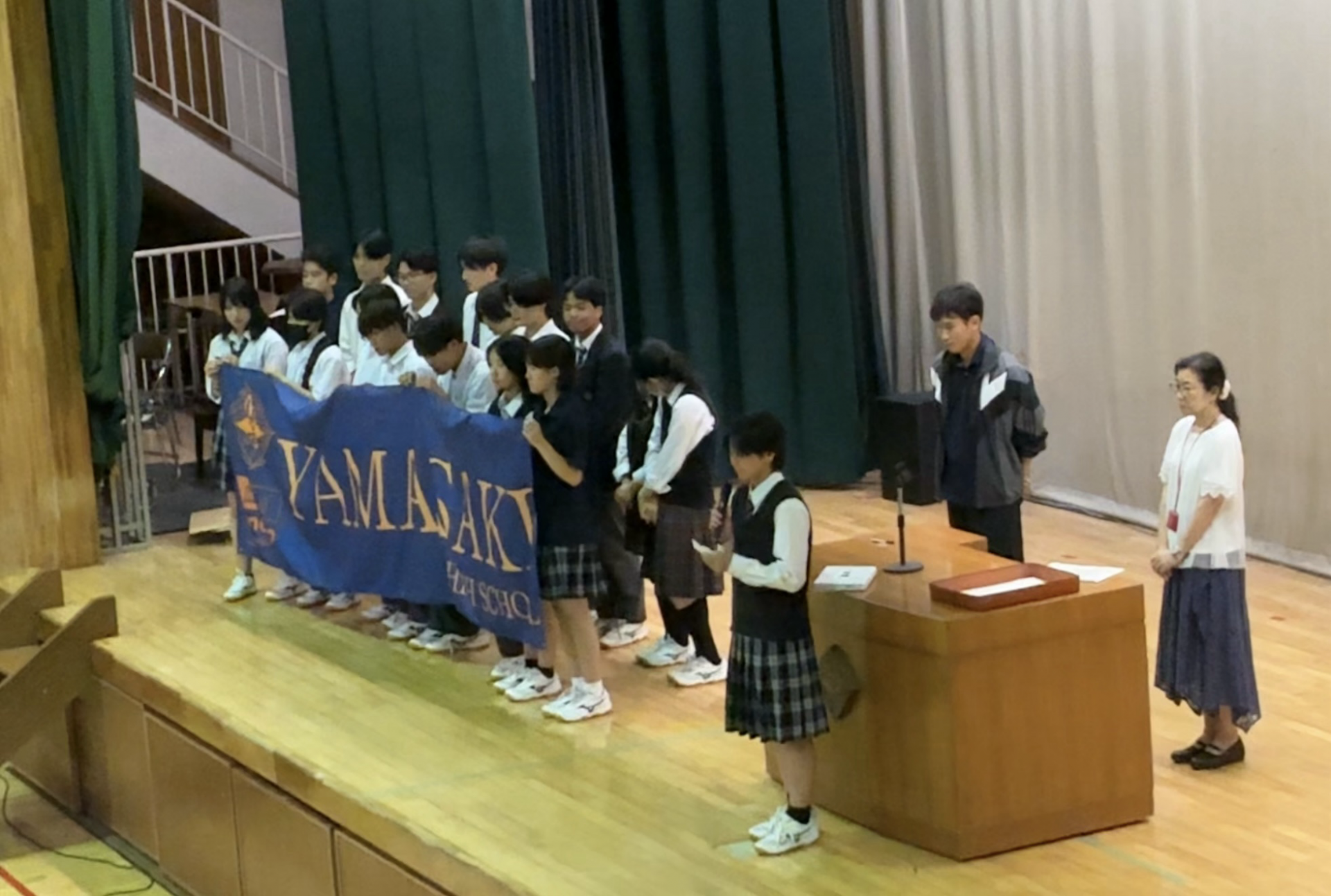 アーチェリー部壮行会 (003)
